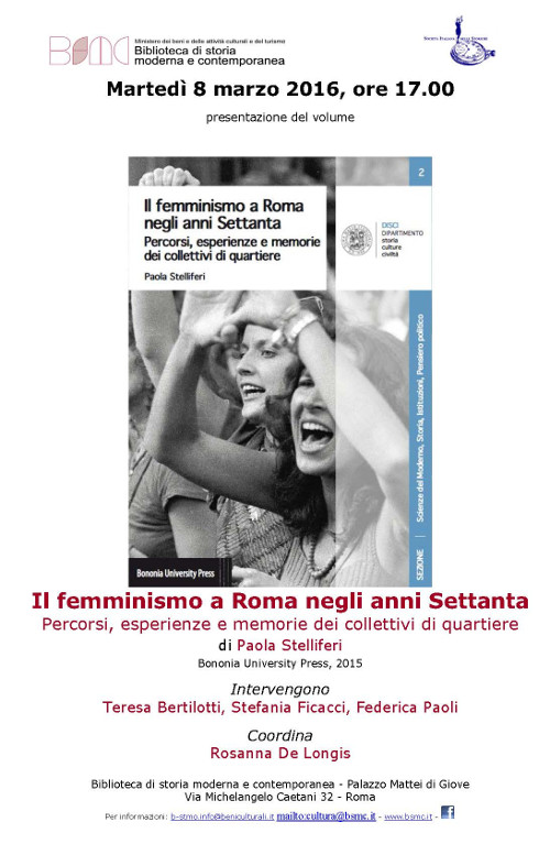 Il femminismo a Roma negli anni Settanta