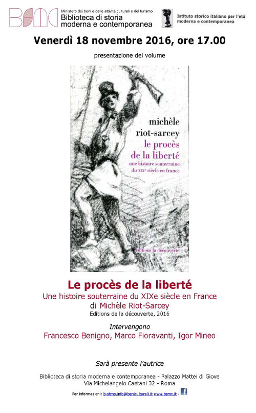 Le procès de la liberté. Une histoire souterraine du XIXe siècle en France