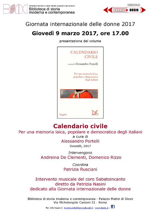 Calendario civile. Per una memoria laica, popolare e democratica degli italiani