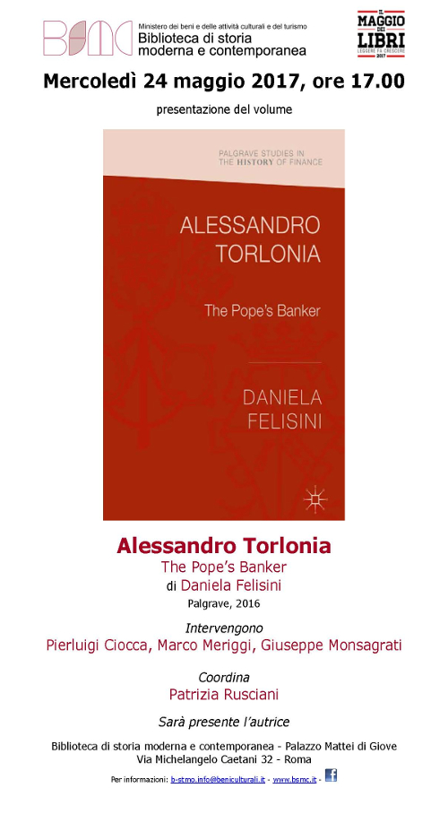 Alessandro Torlonia. The Pope’s Banker