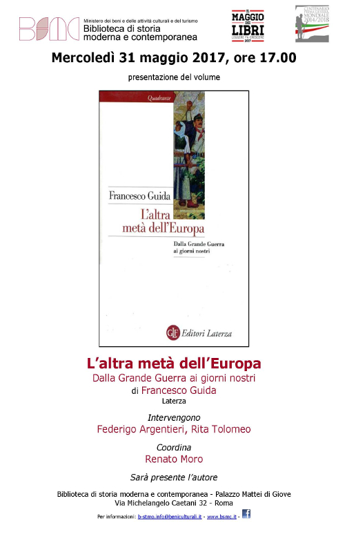 L'altra metà dell'Europa. Dalla Grande Guerra ai giorni nostri