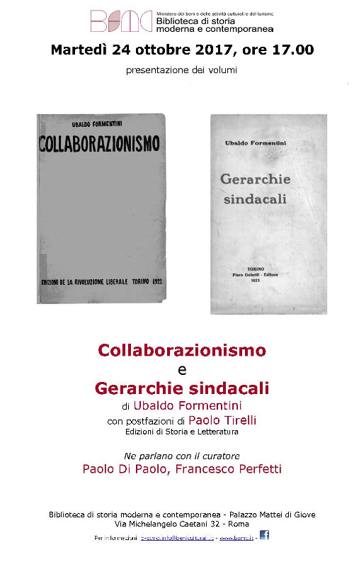 Collaborazionismo e Gerarchie sindacali