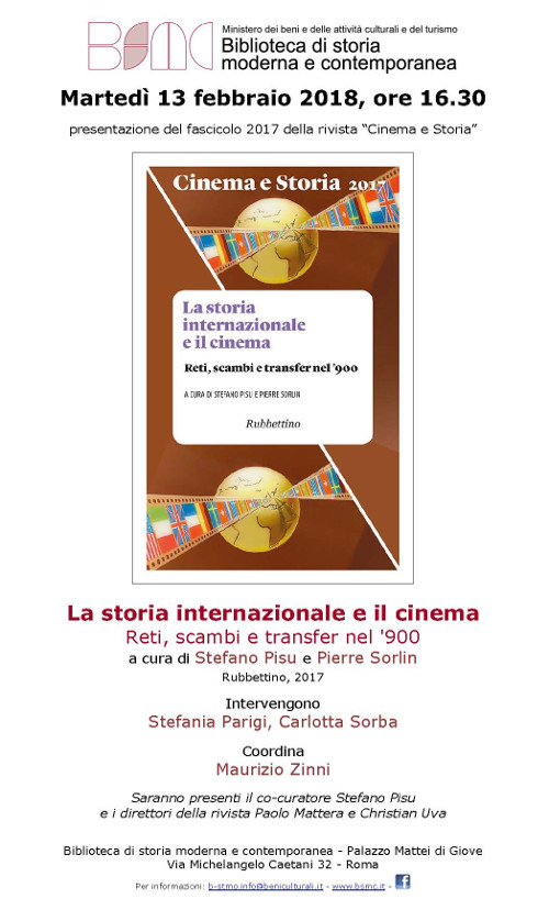 La storia internazionale e il cinema. Reti, scambi e transfer nel '900