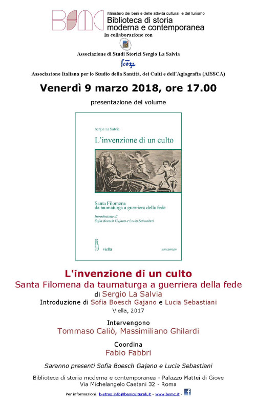 L'invenzione di un culto. Santa Filomena da taumaturga a guerriera della fede