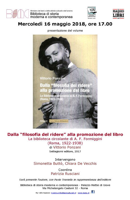 Dalla 'filosofia del ridere' alla promozione del libro. La biblioteca circolante di A. F. Formiggini (Roma, 1922-1938)