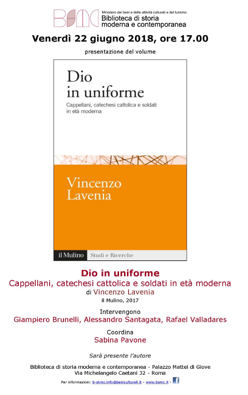 Dio in uniforme. Cappellani, catechesi cattolica e soldati in età moderna
