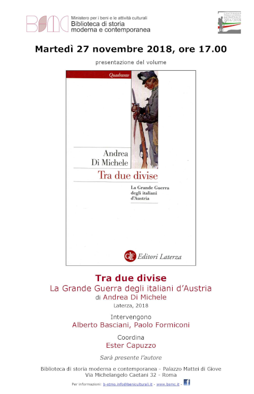 Tra due divise. La Grande Guerra degli italiani d'Austria