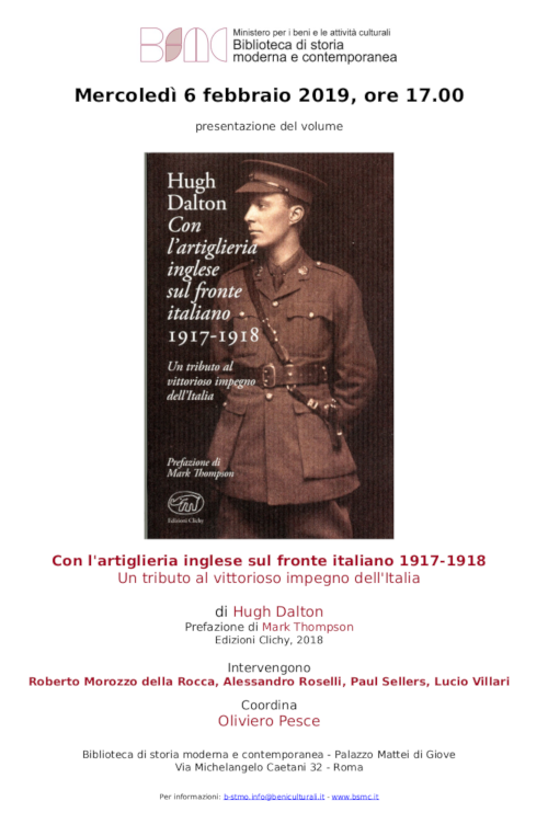 Con l'artiglieria inglese sul fronte italiano 1917-1918. Un tributo al vittorioso impegno dell'Italia