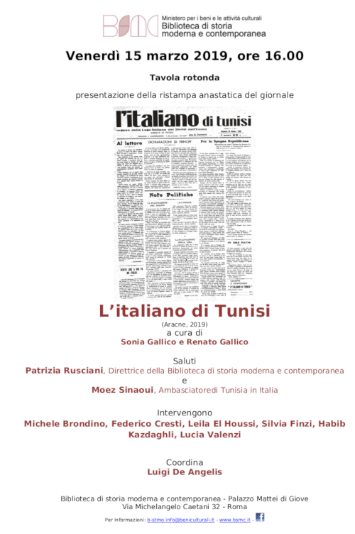 L’italiano di Tunisi
