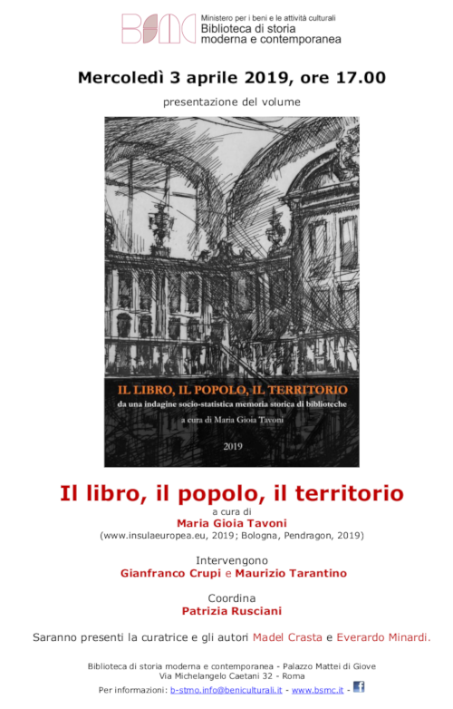 Il libro, il popolo, il territorio