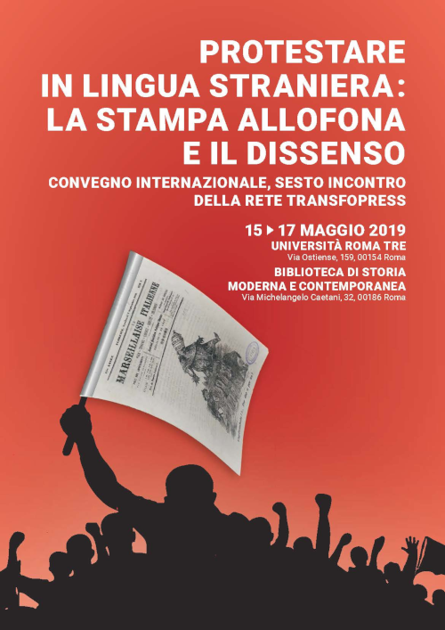 Protestare in lingua straniera la stampa allofona e il dissenso