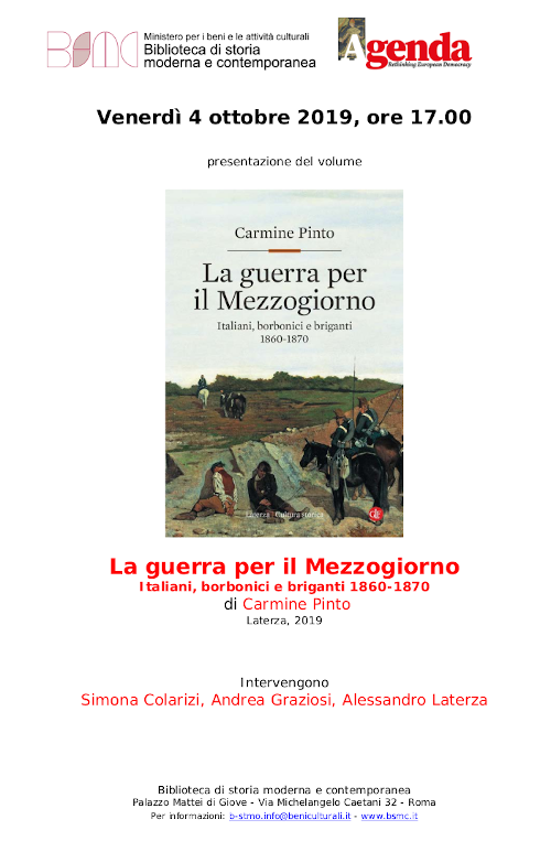 La guerra per il Mezzogiorno. Italiani, borbonici e briganti 1860-1870