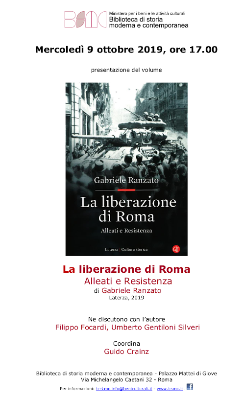 La liberazione di Roma. Alleati e Resistenza