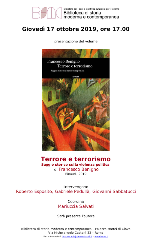 Terrore e terrorismo. Saggio storico sulla violenza politica