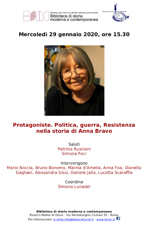 Protagoniste. Politica, guerra, Resistenza nella storia di Anna Bravo