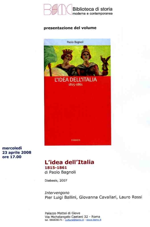 l&rsquo;idea dell&rsquo;Italia