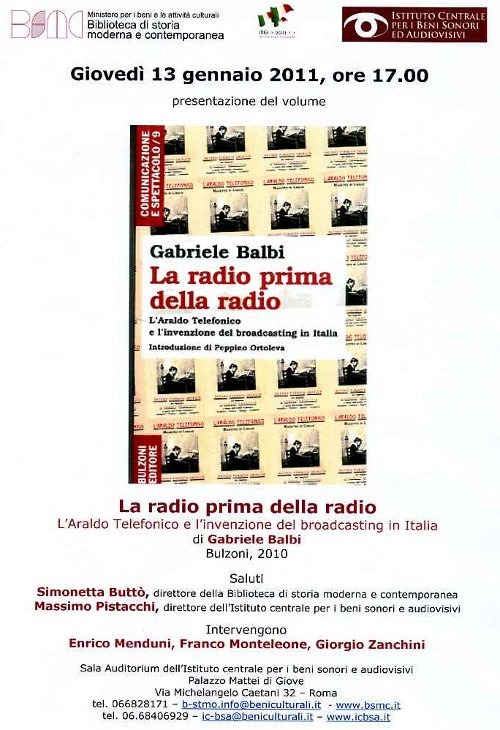 La radio prima della radio