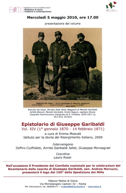 Epistolario di Giuseppe Garibaldi