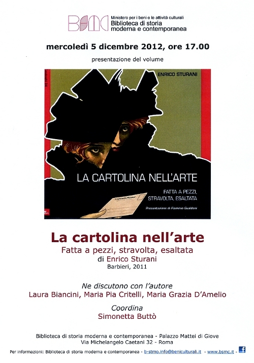 la cartolina nell&rsquo;arte