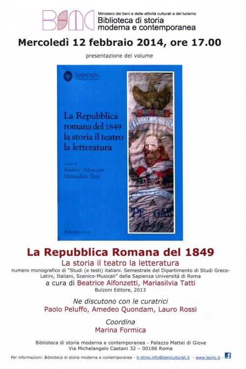 la repubblica romana del 1849