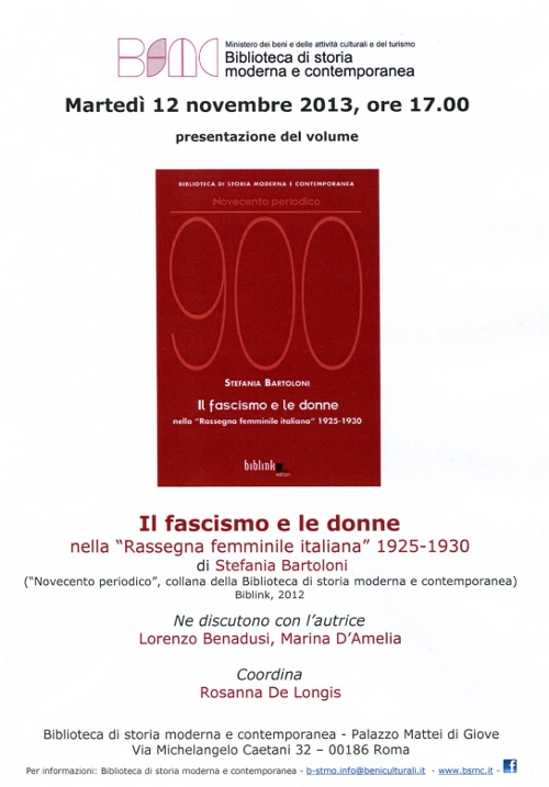 il fascicmo e le donne