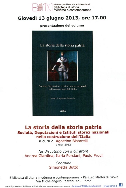 la storia della storia patria