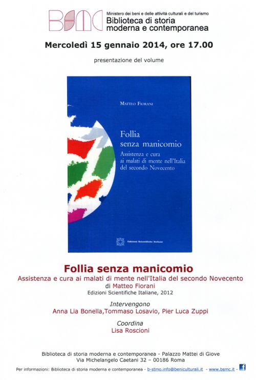 follia senza manicomio