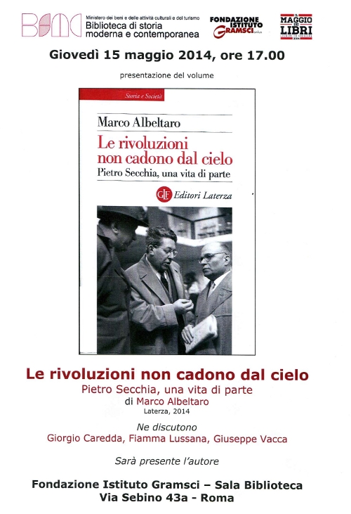 le rivoluzioni non cadono dal cielo