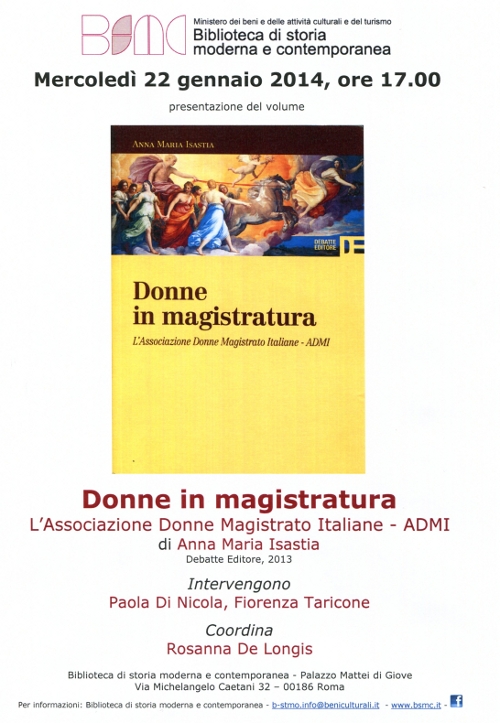donne in magistratura