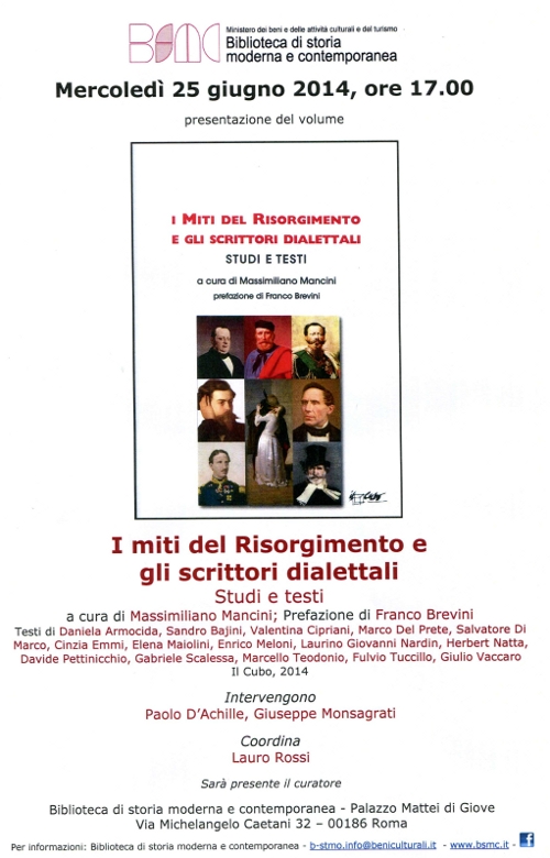 i miti del risorgimento e gli scrittori dialettali