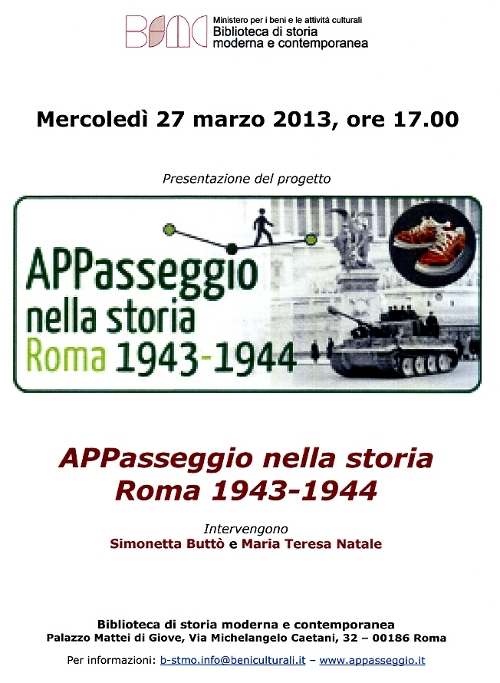 appasseggio nella storia. Roma 1943-1944