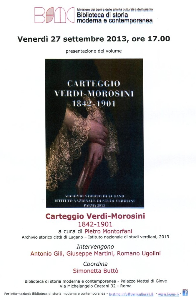 carteggio verdi-morosini