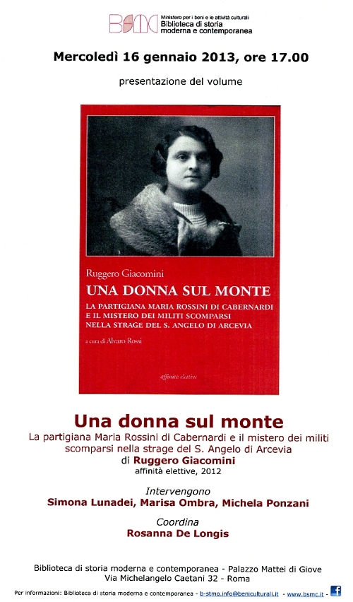 una donna sul monte