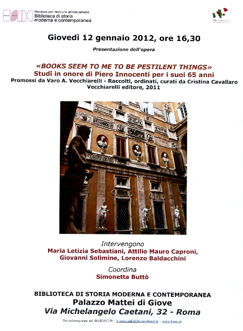 books seem to me to be pestilent things