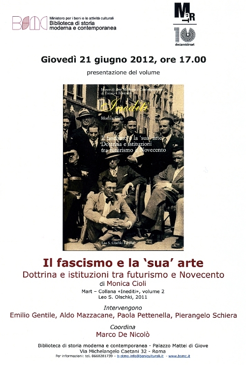 il fascismo e la sua arte