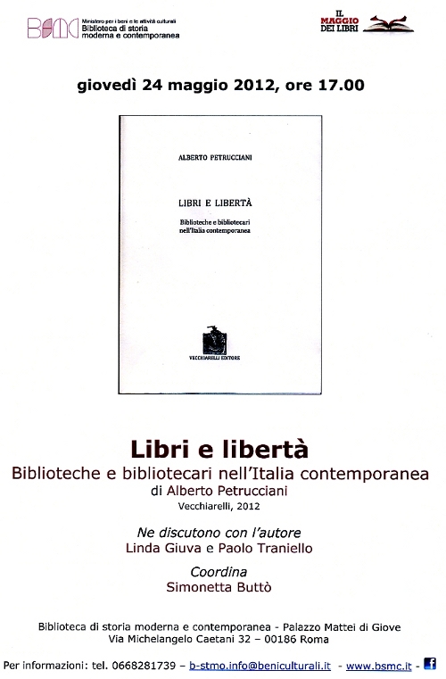 libri e libert&agrave;