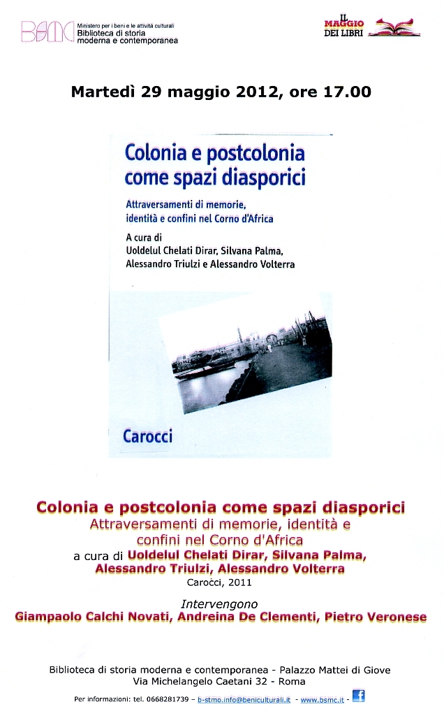 colonia e postcolonia come spazi diasporici
