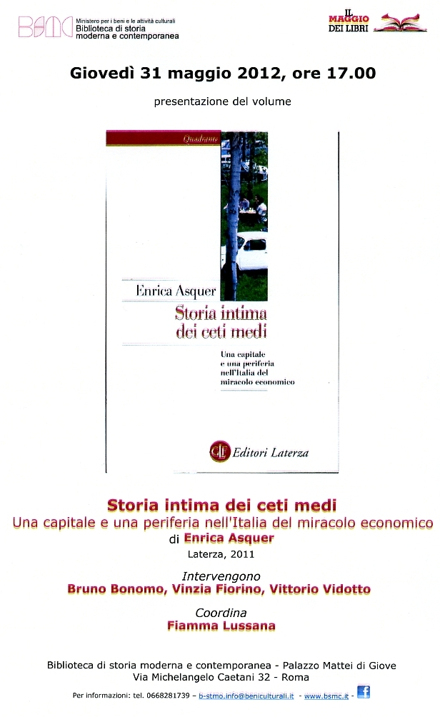 storia intima dei ceti medi