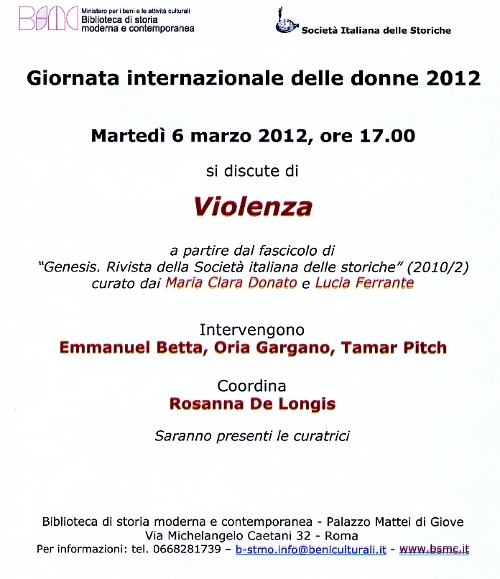 si discute di violenza