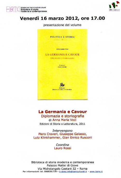 la germania e cavour