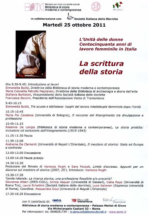 la scrittura della storia