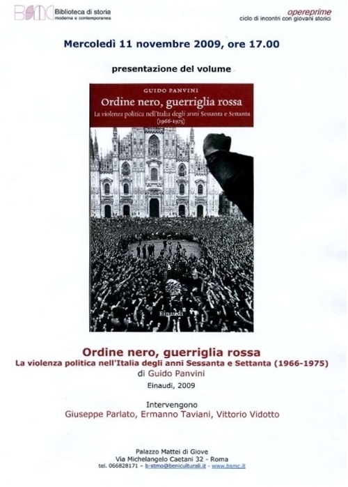 ordine nero, guerriglia rossa