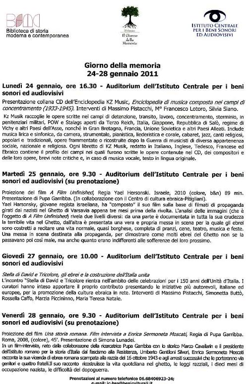 giorno della memoria