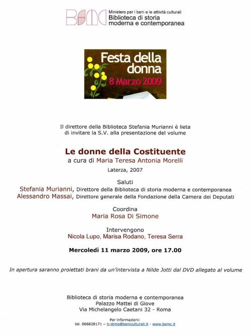 le donne della costituente