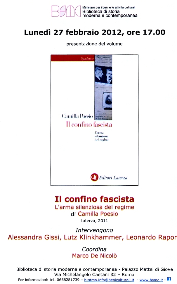 il confino fascista