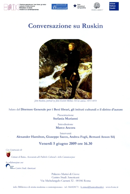conversazione su Ruskin