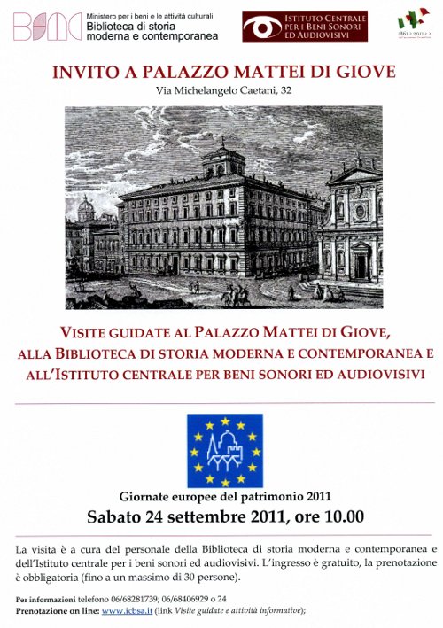 Invito a palazzo Mattei di Giove