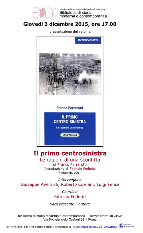 il primo centrosinistra